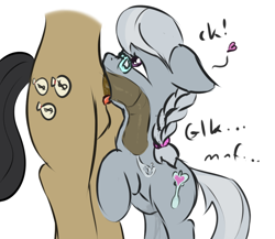 Size: 1000x868 | Tagged: explicit, artist:deserter, artist:fearingfun, silver spoon, balls, balls deep, bipedal, blowjob, color edit, colored, creampie, cum, cum in mouth, cumming, deepthroat, earth pony, edit, female, filthy rich, filthyspoon, floppy ears, foalcon, g4, heart, horsecock, imported from derpibooru, leaning, male, masturbation, nudity, oral, oral creampie, penis, pony, raised hoof, sex, stallion on filly, straight, throat bulge, throatpie, vaginal secretions, x-ray