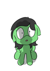 Size: 1000x1414 | Tagged: questionable, semi-grimdark, artist:happy harvey, oc, oc:filly anon, cock shock, disembodied penis, earth pony, fear, female, filly, floppy ears, foal, foalcon, imminent foalcon, imminent rape, imminent sex, implied foalcon, implied horsecock, implied penis, implied rape, implied sex, imported from derpibooru, nudity, oc only, phallic shadow, phone drawing, pony, reacting to nudity, shadow, silhouette, this will end in tears, this will not end well, worried