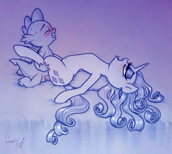 Size: 1280x1149 | Tagged: explicit, artist:dubstepina, rarity, spike, dragon, female, foalcon, g4, imported from derpibooru, interspecies, male, nudity, obscured penetration, penetration, penis, pony, sex, ship:sparity, shipping, straight, unicorn, vaginal