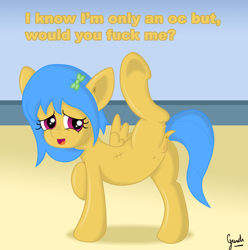 Size: 2527x2552 | Tagged: explicit, artist:grinch, oc, oc:lymle dragonfly, active stretch, anus, crotchboobs, female, filly, flexible, foal, foalcon, high res, human vulva on pony, imported from derpibooru, nipples, nudity, oc only, pony, solo, solo female, teats, vagina, wingboner