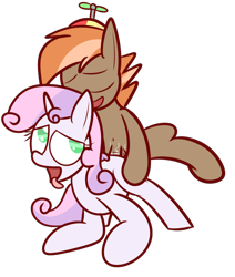Size: 1280x1509 | Tagged: explicit, artist:mr-degration, button mash, sweetie belle, ahegao, belly button, colt, creampie, cum, female, filly, filly on colt, foal, foalcon, g4, happy sex, horn, imported from derpibooru, male, nudity, open mouth, penis, pony, sex, ship:sweetiemash, shipping, simple background, straight, tongue out, transparent background, unicorn