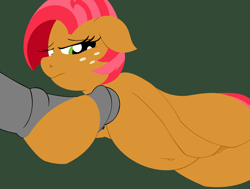 Size: 3192x2408 | Tagged: explicit, artist:phyll, babs seed, belly button, cock worship, female, foalcon, g4, high res, horsecock, imported from derpibooru, male, masturbation, nudity, penis, simple background, straight, vaginal secretions