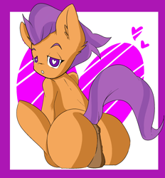 Size: 1507x1624 | Tagged: explicit, artist:honeybawl, anus, balls, butt, ear fluff, foalcon, g4, heart eyes, imported from derpibooru, male, nudity, plot, sitting, solo, solo male, taint, tender taps, tender tush, wingding eyes