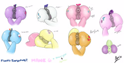 Size: 2880x1500 | Tagged: explicit, artist:aer0 zer0, applejack, fluttershy, pinkie pie, rainbow dash, rarity, spike, starlight glimmer, twilight sparkle, 180 penis, anatomically correct, anus, applebutt, balloonbutt, both cutie marks, butt, collection, dark genitals, dragon, female, flanks everywhere!, flutterbutt, foalcon, g4, glimmer glutes, imported from derpibooru, male, mane seven, mane six, mane six plots, mane six vaginas, nudity, part of a set, penis, plot, ponut, pony, puffy vulva, rainbutt dash, rearity, simple background, twibutt, urethra, vaginal secretions, vulva, white background