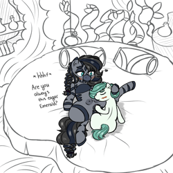 Size: 3000x3000 | Tagged: explicit, artist:hipsanon, oc, oc:emerald jewel, adult, age difference, bed, bedroom, blushing, book, bottle, child, color, colt, colt quest, crotchboobs, earth pony, eyes closed, female, foal, foalcon, heart, high res, hoofing, hoofing partner, hooker, imported from derpibooru, interspecies, male, mare, mare on colt, nibbling, nipples, nudity, oc only, pillow, pony, prostitute, prostitution, sex, shelf, spread legs, spreading, straight, straight shota, suckling, trap, vaginal hoofing, vase, zebra, zebra on pony