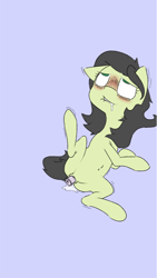 Size: 720x1280 | Tagged: explicit, artist:happy harvey, oc, oc:anon, oc:filly anon, butt, drool, earth pony, female, filly, foal, foalcon, imported from derpibooru, lip bite, masturbation, nudity, oc only, phone drawing, plot, pony, sex toy, solo, solo female, vagina, vaginal secretions, vibrator, vulva
