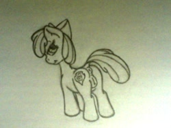 Size: 800x600 | Tagged: explicit, artist:php192, apple bloom, anus, earth pony, female, foalcon, g4, imported from derpibooru, looking back, nudity, ponut, pony, sketch, solo, solo female, vagina