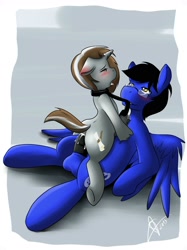 Size: 1280x1707 | Tagged: explicit, artist:athyess, artist:lapiz, oc, oc:argentum, oc:tony, age difference, ahegao, anal, anal creampie, anal orgasm, big penis, collar, colt, cowgirl position, creampie, cum, cum while penetrated, cumming, duo, duo male, foal, foalcon, gay, genitals, hands free, horsecock, imported from derpibooru, impossibly large penis, larger male, leash, lying down, lying on top of someone, male, nudity, oc only, orgasm, orgasm cumshot, pegasus, penis, pet play, pony, pony on pony action, reverse missionary position, sex, simultaneous orgasm, size difference, smaller male, spread legs, spreading, stallion, stallion on colt, unicorn, wide hips