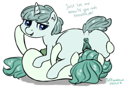 Size: 1500x1049 | Tagged: explicit, artist:hipsanon, oc, oc:deep blue, oc:emerald jewel, 69 position, anatomically correct, anus, aroused, balls, child, colt, colt quest, crossover, crossover shipping, cunnilingus, cute, cyoa, descriptive noise, dialogue, dock, earth pony, female, filly, foal, foal quest, foalcon, horn, horse noises, imported from derpibooru, male, meme, nudity, oral, penis, ponut, pony, sex, shipping, straight, unicorn, vagina, vaginal secretions, vulva