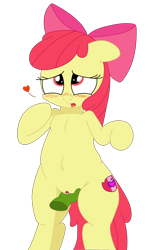 Size: 2500x4022 | Tagged: explicit, artist:an-tonio, artist:railphotos, apple bloom, oc, oc:anon, bipedal, canon x oc, derpibooru exclusive, disembodied hand, edit, female, filly, fingering, foal, foalcon, g4, human, human male, human male on filly, human on pony action, imported from derpibooru, interspecies, male, pony, simple background, straight, transparent background, vector