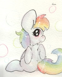Size: 612x766 | Tagged: explicit, artist:slightlyshade, rainbow dash, female, foalcon, g4, imported from derpibooru, nudity, solo, solo female, traditional art, vulva