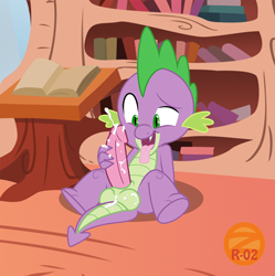 Size: 769x773 | Tagged: explicit, artist:zetar02, spike, balls, big penis, cum, dragon, foalcon, g4, human penis, imported from derpibooru, male, masturbation, nudity, penis, show accurate, show accurate porn, solo, solo male