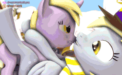 Size: 737x450 | Tagged: explicit, artist:certedia, artist:woozybits, 3d, age difference, animated, balls, clothes, dead source, derpy hooves, dinky hooves, eyes closed, face licking, female, filly, filly on mare, foal, foalcon, futa, futa dinky hooves, futa filly, futa filly on mare, futa on female, g4, gif, horsecock, imported from derpibooru, incest, intersex, licking, licking cheeks, lying down, lying on top of someone, mailmare, mare, missionary position, mother and child, mother and daughter, nudity, on back, outdoor sex, outdoors, patreon, patreon logo, pegasus, penetration, penis, pony, scarf, sex, ship:dinkyderp, shipping, side view, source filmmaker, tongue out, vaginal