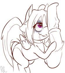 Size: 1250x1405 | Tagged: explicit, artist:arkiiwarki, ask trap-rumble, balls, cock worship, collar, disembodied penis, drool, erection, foalcon, g4, horsecock, imported from derpibooru, male, nudity, partial color, penis, pony, rumble, size difference, trap