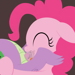 Size: 2500x2500 | Tagged: explicit, artist:dtcx97, pinkie pie, spike, anus, blowjob, dragon, drool, eyes closed, female, floppy ears, foalcon, g4, high res, imported from derpibooru, male, nudity, oral, penis, sex, ship:pinkiespike, shipping, smiling, straight, tongue out