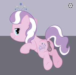 Size: 2500x2465 | Tagged: explicit, artist:sasukex125, diamond tiara, anatomically correct, anus, clitoris, dark genitals, dock, female, filly, foal, foalcon, g4, high res, imported from derpibooru, nudity, ponut, solo, solo female, vagina, vulva, vulvar winking