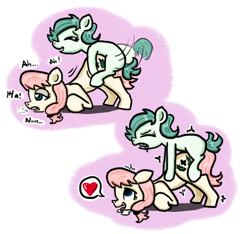 Size: 640x600 | Tagged: explicit, artist:ficficponyfic, oc, oc:emerald jewel, oc:hope blossoms, ahegao, ass up, colt, colt quest, comic, cyoa, doggy style, face down ass up, female, foal, foalcon, imported from derpibooru, male, mare, mare on colt, oc only, orgasm, orgasm denial, penetration, pony, sex, shipping, straight, straight shota, too hot for putin, vaginal