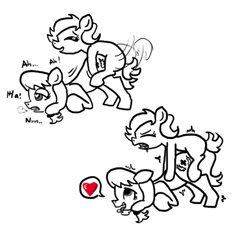 Size: 640x600 | Tagged: explicit, artist:ficficponyfic, oc, oc:emerald jewel, oc:hope blossoms, colt, colt quest, comic, cyoa, female, foal, foalcon, imported from derpibooru, male, mare, oc only, orgasm denial, penetration, pony, sex, shipping, straight, straight shota, vaginal