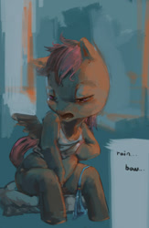 Size: 521x800 | Tagged: explicit, artist:php91, scootaloo, clothes, female, foalcon, g4, implied lesbian, implied scootadash, implied shipping, imported from derpibooru, masturbation, panties, solo, solo female, underwear
