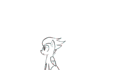 Size: 800x450 | Tagged: explicit, artist:storyteller, oc, oc:femanon, /ss/, age difference, animated, bedroom eyes, blushing, colt, erection, female, floppy ears, foal, foalcon, frame by frame, g4, hey kid you wanna ss?, horsecock, imported from derpibooru, kiss on the lips, kissing, male, mare, mare on colt, monochrome, nudity, penis, pony, reasonably sized genitals, rumble, shipping, shy, simple background, sitting, straight, straight shota, white background