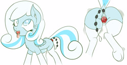 Size: 2500x1280 | Tagged: explicit, artist:an-m, oc, oc:snowdrop, 2021, ahegao, anal beads, anal insertion, anatomically correct, anus, blind, butt, clothes, cute, cute porn, dead source, dock, drool, female, filly, foal, foalcon, imported from derpibooru, insertion, no exceptions, nudity, oc only, old art, open mouth, pegasus, plot, ponut, pony, pony oc, sex toy, shaking, simple background, socks, tail, tongue out, vaginal insertion, vibrator, vulva, white background