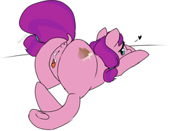 Size: 4274x3290 | Tagged: explicit, artist:oouichi, anus, butt, creampie, crusaders of the lost mark, cum, earth pony, female, filly, foal, foalcon, g4, implied straight, imported from derpibooru, lily longsocks, my little pony: friendship is magic, nudity, plot, pony, sketch, solo, solo female, underhoof