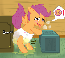 Size: 1000x900 | Tagged: questionable, artist:hydroftt, scootaloo, ahegao, alternate version, blushing, breath, cloth diaper, crinkleloo, diaper, diaper fetish, diaper usage, diaperloo, female, fetish, filly, foal, foalcon, g4, imported from derpibooru, leaking, leaky diaper, mare, masturbation, messy diaper, moaning, moaning in pleasure, non-baby in diaper, open mouth, pegasus, pissing, pony, poop, pooping, poopy diaper, scat, soaked diaper, solo, solo female, squish, squishy diaper, sweat, tongue out, urine, used diaper, using diaper, wet diaper, wetting, wetting diaper