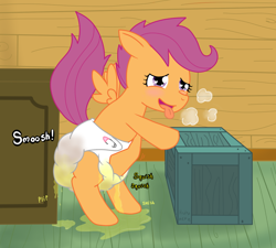 Size: 1000x900 | Tagged: questionable, artist:hydroftt, scootaloo, ahegao, blushing, breath, breathing, cloth diaper, crinkleloo, diaper, diaper fetish, diaper grinding, diaper usage, diaperloo, female, fetish, filly, foal, foalcon, g4, huff, imported from derpibooru, leaking, leaky diaper, mare, masturbation, messy diaper, moaning, moaning in pleasure, non-baby in diaper, open mouth, pegasus, pissing, pleasure, pony, poop, pooping, poopy diaper, scat, soaked diaper, solo, solo female, squish, tongue out, touching diaper, urine, used diaper, wet diaper, wetting, wetting diaper