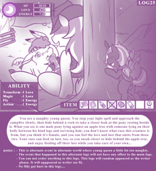 Size: 1000x1091 | Tagged: explicit, artist:vavacung, oc, oc:young queen, comic:the adventure logs of young queen, comic:the naughty log of young queen, anus, braeburn, buffalo, calf, changeling, clopfic in description, earth pony, female, filly, foal, foalcon, g4, hybrid, imported from derpibooru, licking, licking cock, little strongheart, male, masturbation, nudity, oral, penis, pony, sex, ship:braeheart, shipping, straight, tongue out, vaginal secretions, voyeurism, well endowed stallion