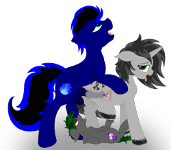 Size: 4000x3500 | Tagged: explicit, artist:sgtsanttu, oc, oc:fiery blaze, oc:silver hooves, oc:zealous love, balls, cervical contact, cervix, cum, cum in uterus, female, filly, floppy ears, foal, foalcon, g4, hooves, horsecock, horseshoes, imported from derpibooru, male, mare, nudity, oc only, on back, open mouth, pegasus, penetration, penis, pony, pubic fluff, sex, shipping, stallion, straight, tongue out, unicorn, unshorn fetlocks, uterus, vagina, vaginal, vaginal secretions, vulva, x-ray, x-ray version