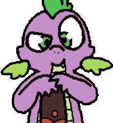 Size: 1690x1840 | Tagged: explicit, artist:pokehidden, spike, oc, oc:big brian, age difference, ambiguous race, and then spike was gay, animated, banned from equestria daily, canon x oc, clawjob, cum, cum on hands, cumming, dragon, duo, duo male, foalcon, frame by frame, g4, gay, handjob, imported from derpibooru, interspecies, male, nudity, offscreen character, orgasm, penis, pony, sex, shipping, wingless spike