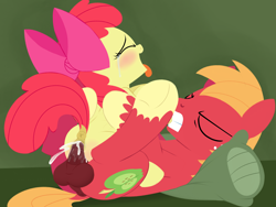 Size: 2400x1800 | Tagged: explicit, artist:dtcx97, apple bloom, age difference, ahegao, anus, apple bloom's bow, applecest, balls, big macintosh, blushing, bow, brother and sister, cowgirl position, creampie, crying, cum, dark genitals, dock, duo, duo male and female, earth pony, eyes closed, female, filly, foal, foalcon, g4, gritted teeth, hair bow, happy sex, horsecock, imported from derpibooru, incest, lying down, male, nudity, on back, open mouth, penetration, penis, pillow, ponut, pony, sex, ship:macbloom, shipping, siblings, simple background, smiling, stallion, stallion on filly, straight, tail, tears of joy, teeth, tongue out, underhoof, unshorn fetlocks, vaginal, wall of tags