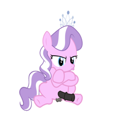 Size: 569x600 | Tagged: explicit, diamond tiara, earth pony, edit, filly, foal, foalcon, futa, futa diamond tiara, g4, horsecock, imported from derpibooru, intersex, nudity, penis, pony, pouting, simple background, sitting, solo, solo futa, transparent background, vector