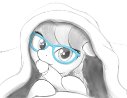 Size: 1076x829 | Tagged: explicit, artist:dontworryaboutitkid, silver spoon, bed, blanket, blowjob, cock worship, cute, cute porn, female, filly, foal, foalcon, foreskin, g4, glasses, human, human male, human male on filly, human on pony action, human penis, imported from derpibooru, interspecies, just the tip, male, male pov, nudity, offscreen character, oral, penis, pony, pov, reasonably sized genitals, straight, surprise sex, under the covers, wake up sex