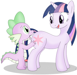 Size: 884x867 | Tagged: explicit, artist:tg-0, spike, twilight sparkle, age difference, cunnilingus, dragon, duo, duo male and female, female, foalcon, g4, imported from derpibooru, interspecies, male, nudity, oral, penis, pony, pseudoincest, ship:twispike, shipping, simple background, source needed, straight, transparent background, twilight is a foal fiddler, unicorn, unicorn twilight, wingless spike