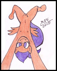 Size: 496x620 | Tagged: explicit, artist:rdk, scootaloo, acrobatics, anthro, armpits, banned from derpibooru, breasts, delicious flat chest, female, filly, foal, foalcon, g4, imported from derpibooru, imported from twibooru, lolicon, nipples, no shame, nudity, pegasus, scootaflat, solo, solo female, traditional art, underage, vulva