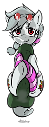 Size: 1092x2780 | Tagged: explicit, artist:jetwave, oc, oc:rime, balls, bedroom eyes, clothes, commission, cum, cum on eyelashes, disembodied penis, facial, flared, foalcon, glasses, horsecock, imported from derpibooru, looking at you, nudity, oc only, penis, penis hug, pony, size difference, smiling, socks, striped socks, underhoof