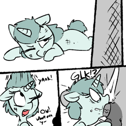 Size: 600x600 | Tagged: explicit, grimdark, artist:whydomenhavenipples, oc, oc:deep blue, blowjob, comic, cyoa, deepthroat, facefuck, female, filly, foal, foal quest, foalcon, hair pulling, imported from derpibooru, nudity, oc only, oral, rape, throat bulge