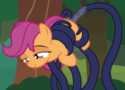 Size: 1798x1296 | Tagged: explicit, artist:badumsquish, scootaloo, anal, animated, ass up, consentacles, derpibooru exclusive, dock, double penetration, face down ass up, female, filly, foal, foalcon, forest, g4, gif, happy sex, imported from derpibooru, pegasus, penetration, pony, raised tail, scootatentacles, sex, show accurate, show accurate porn, smiling, suspended, tentacle porn, tentacles, tentacles on female, tentacles on filly, vaginal, vaginal secretions