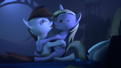 Size: 1920x1080 | Tagged: explicit, artist:cryotimberwolf, 3d, alicorn, dinky hooves, dinkycorn, female, foalcon, g4, horn, imported from derpibooru, kissing, male, pipsqueak, pony, ship:dinkysqueak, shipping, source filmmaker, straight, tongue out, wings