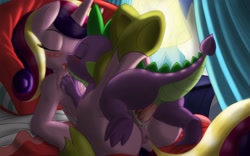 Size: 2560x1600 | Tagged: explicit, artist:navanastra, spike, age difference, alicorn, anus, creampie, cum, dragon, female, foalcon, french kiss, g4, imported from derpibooru, infidelity, interspecies, kissing, male, nudity, penetration, penis, ponut, pony, princess cadance, princess cheatdance, sex, ship:spikedance, shipping, straight, straight shota, tongue out, vaginal, wingless spike