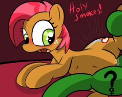Size: 1000x800 | Tagged: explicit, artist:datte-before-dawn, babs seed, oc, oc:anon, oc:femanon, anon pony, anonymous, belly button, bloom & gloom, blushing, clitoris, derpibooru exclusive, dialogue, female, filly, foal, foalcon, funny porn, g4, imported from derpibooru, lesbian, my little pony: friendship is magic, nudity, orgasm, sex, surprised, tribadism, vaginal orgasm, vaginal secretions, vulva