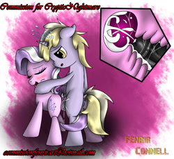 Size: 1200x1100 | Tagged: explicit, artist:fenrir connell, diamond tiara, anus, ass, blushing, butt, colt, colt on filly, creampie, cum, cum in uterus, dinky hooves, earth pony, female, female to male, filly, foal, foalcon, g4, horsecock, imported from derpibooru, internal cumshot, male, nudity, penis, ponut, pony, rule 63, sex, ship:dinkytiara, ship:twerpytiara, straight, twerpy hooves, unicorn, uterus, vagina, vaginal, vulva, x-ray