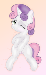 Size: 1636x2622 | Tagged: explicit, artist:an-tonio, artist:lord waite, sweetie belle, colored, female, foalcon, g4, imported from derpibooru, nudity, show accurate, show accurate porn, solo, solo female, vulva