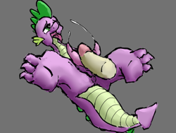 Size: 1024x768 | Tagged: explicit, artist:a2, spike, ass, butt, cum, cumming, disembodied penis, foalcon, frottage, g4, gay, hemipenis, human, imported from derpibooru, male, nudity, penis