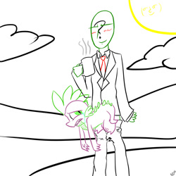 Size: 1000x1000 | Tagged: explicit, grimdark, spike, oc, oc:anon, abuse, dragon, foalcon, g4, gay, imported from derpibooru, male, male on male rape, rape, spikeabuse