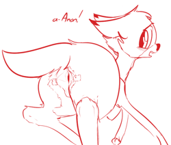 Size: 707x600 | Tagged: explicit, artist:dotkwa, spoiler:comic, anus, bramble, butt, deer, edit, fawn, female, foalcon, friendship is magic #27, g4, idw, imported from derpibooru, monochrome, my little pony: friendship is magic (idw), nudity, plot, solo, solo female, vagina, vulva