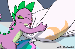 Size: 1200x792 | Tagged: explicit, artist:caluriri, princess celestia, spike, animated, anus, clitoral stimulation, clitoris, cunnilingus, dock, dragon, eyes closed, facial, female, foalcon, g4, gif, imported from derpibooru, interspecies, keyframes only, licking, male, nudity, on back, oral, penis, ponut, ship:spikelestia, shipping, show accurate, show accurate porn, straight, straight shota, tongue out, urethra, vagina, vulva