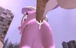 Size: 1280x800 | Tagged: explicit, diamond tiara, 3d, anal, anal creampie, creampie, cum, female, foalcon, g4, gmod, human, human on pony action, human penis, imported from derpibooru, interspecies, male, nudity, penis, pony, straight, stylistic suck