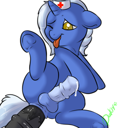 Size: 859x931 | Tagged: explicit, artist:lildooks, oc, oc:cobalt, age difference, anal, anal secretions, colt, foal, foalcon, gay, horsecock, imported from derpibooru, male, medial ring, missionary position, nudity, oc only, offscreen character, one eye closed, penetration, penis, pony, pony on pony action, precum, sex, simple background, spread legs, spreading, stallion, stallion on colt, tongue out, underhoof, unicorn, white background